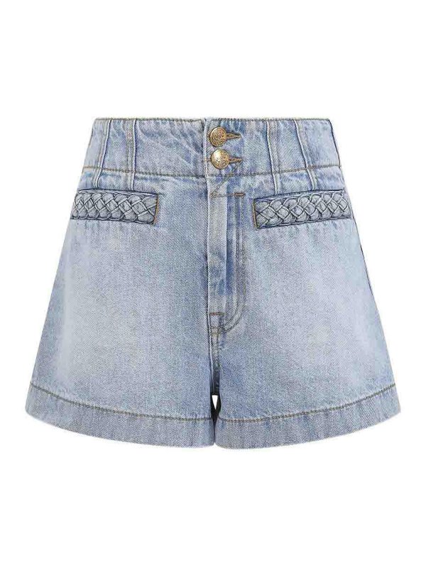 ZIMMERMANN: Hosen Shorts - Shorts - Blau