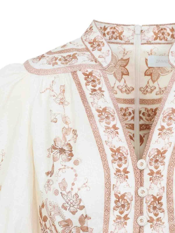 The Best Shops ZIMMERMANN: Maxikleider - Maxikleid - Beige
