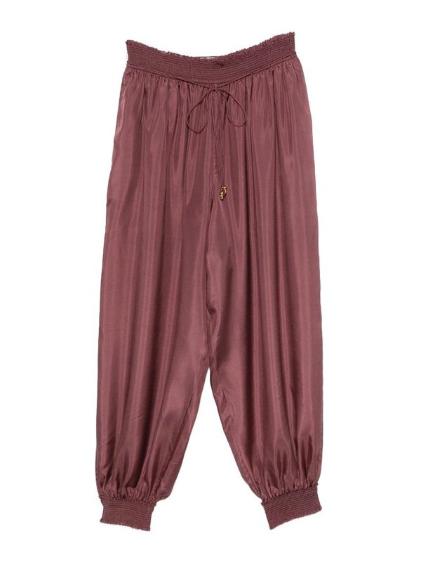ZIMMERMANN: pantaloni casual - Pantaloni in seta Aster