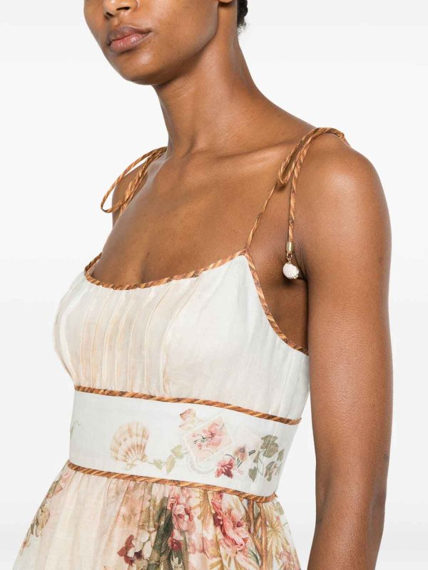 ZIMMERMANN: ニーレングスドレス online - 膝丈ドレス - マルチカラー