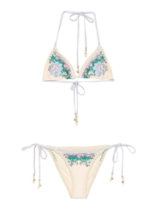 ZIMMERMANN: Bikini - Bikini - Creme