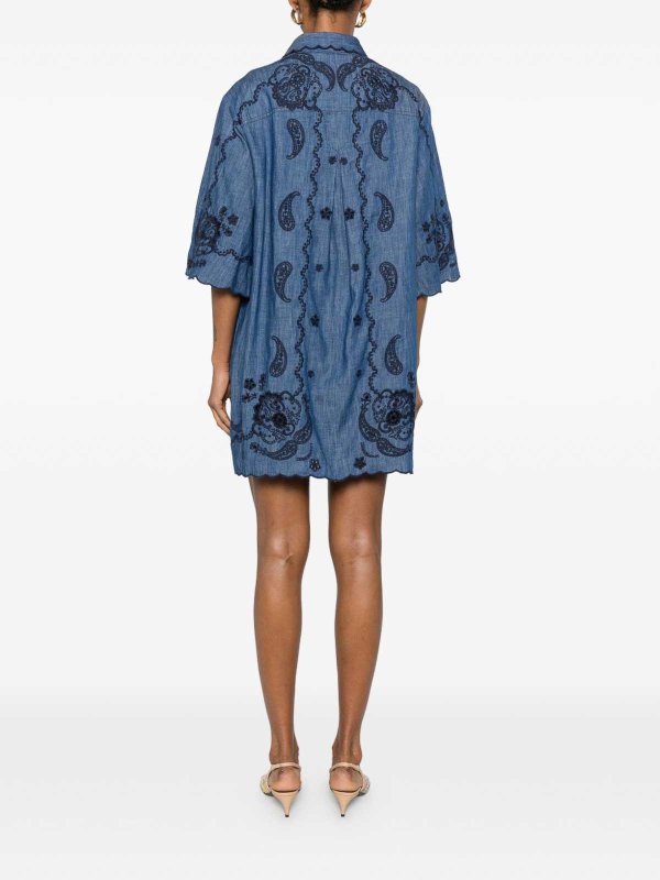 The Best Shops ZIMMERMANN: Robes courtes - Robe Courte - Bleu