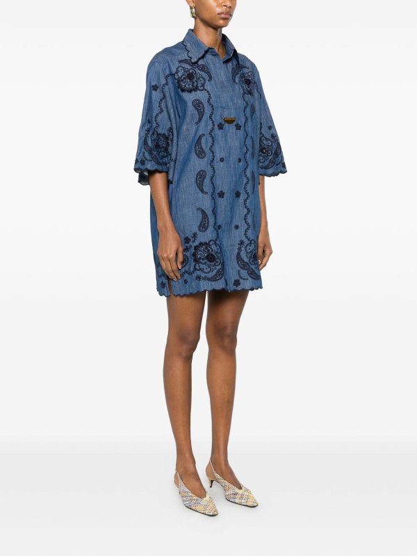 ZIMMERMANN buy online Robe Courte - Bleu