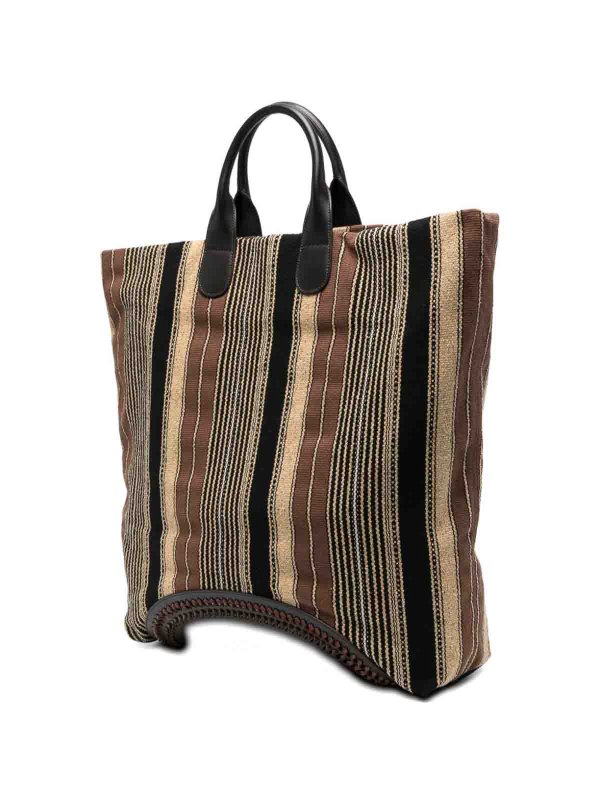 トートバッグ - ブラウン shop online: EMPORIO ARMANI