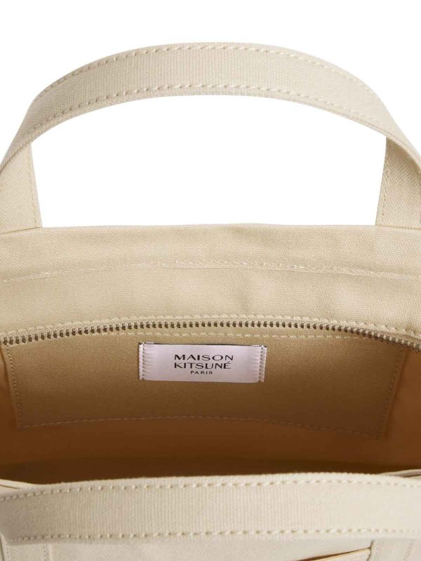 Shopper - Beige shop online: MAISON KITSUNÉ