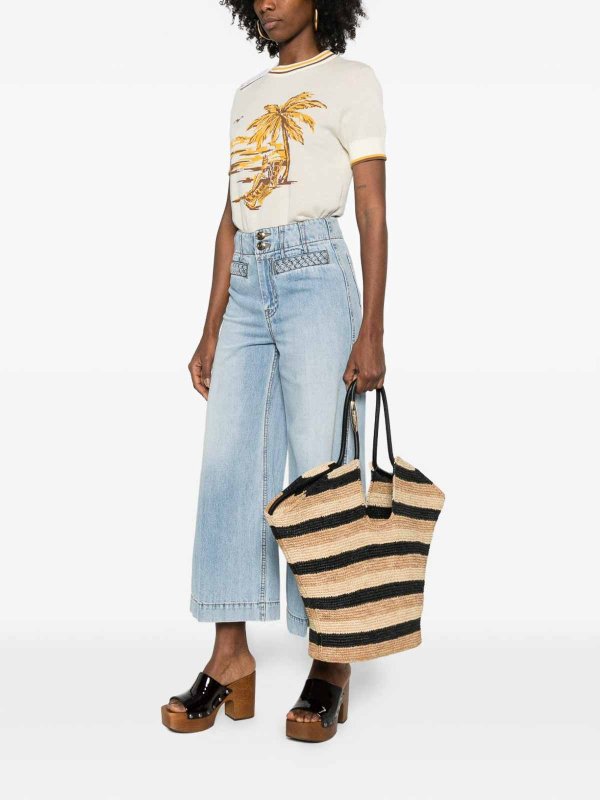 ZIMMERMANN: Handtaschen online - Shopper - Schwarz
