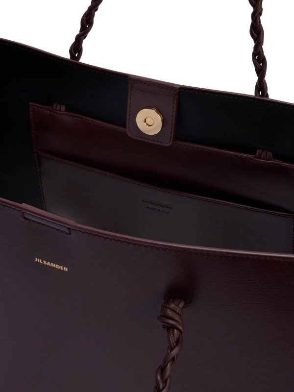 The Best Shops JIL SANDER: Handtaschen - Shopper - Braun