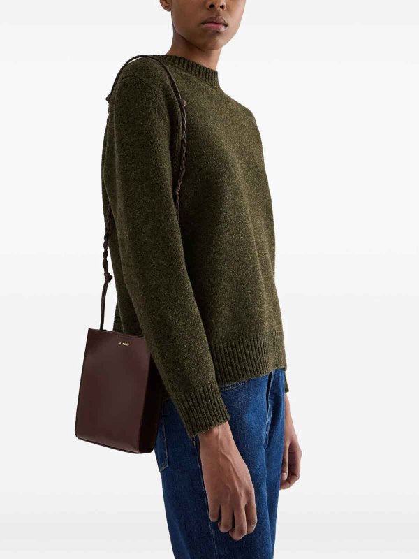 JIL SANDER: クロスボディバッグ online - クロスボディバッグ - ブラウン