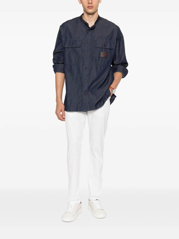 EMPORIO ARMANI: ストレートジーンズ online - ストレートジーンズ - 白