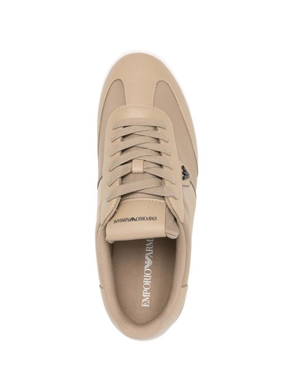 スニーカー - ベージュ shop online: EMPORIO ARMANI