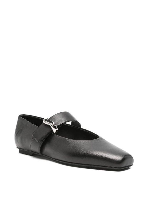 フラットシューズ - 黒 shop online: EMPORIO ARMANI