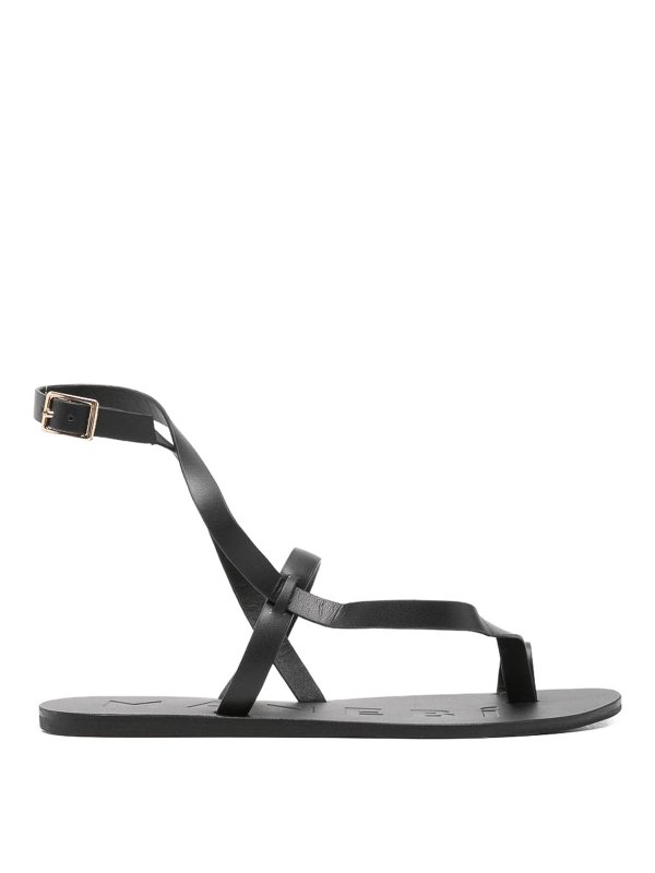 MANEBI: sandals - Leather Sandals