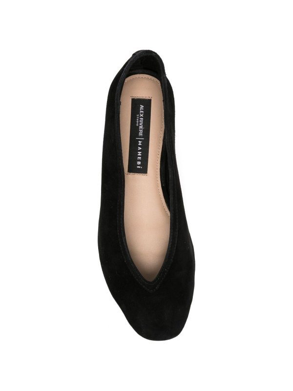 Suede Leather Ballets shop online: MANEBI