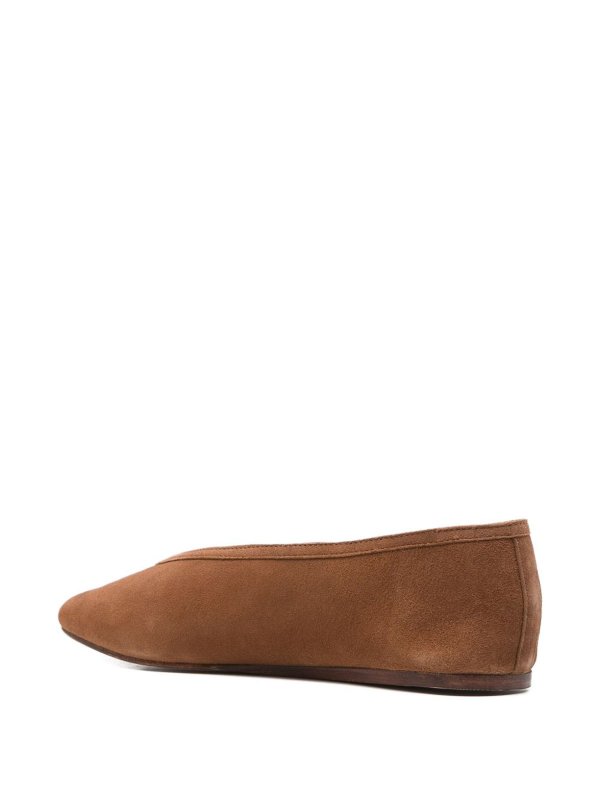 Suede Leather Ballets shop online: MANEBI