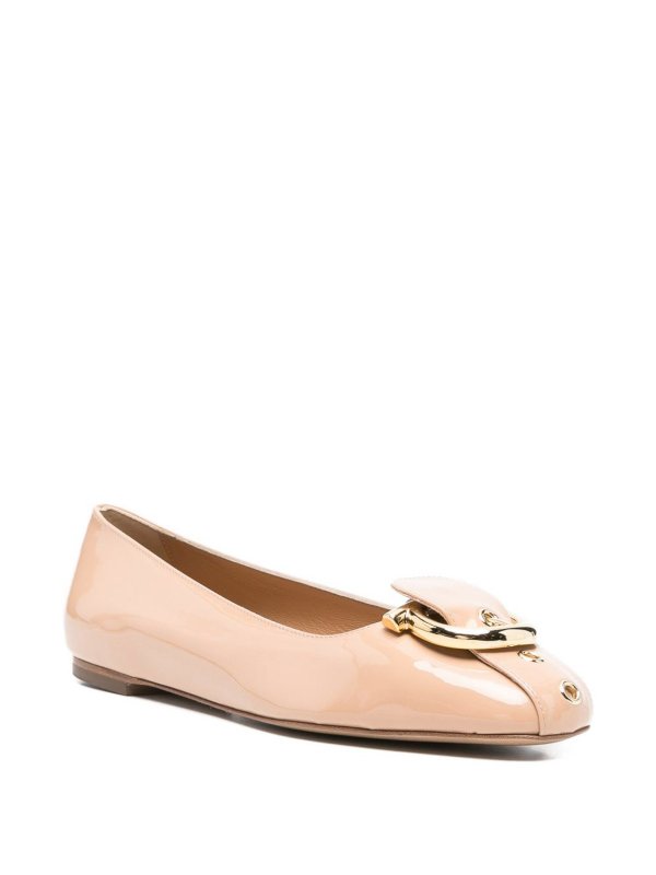SALVATORE FERRAGAMO: フラットシューズ online - フラットシューズ - ブラウン