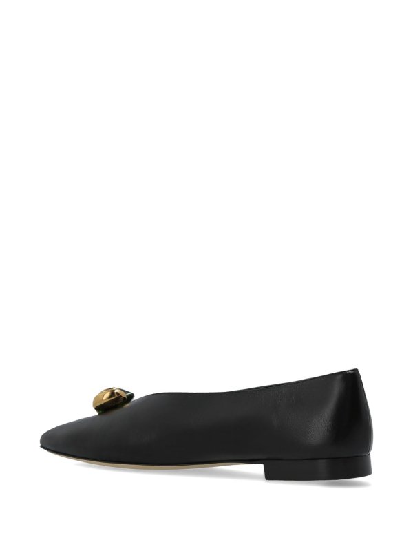The Best Shops JIMMY CHOO: フラットシューズ - 黒