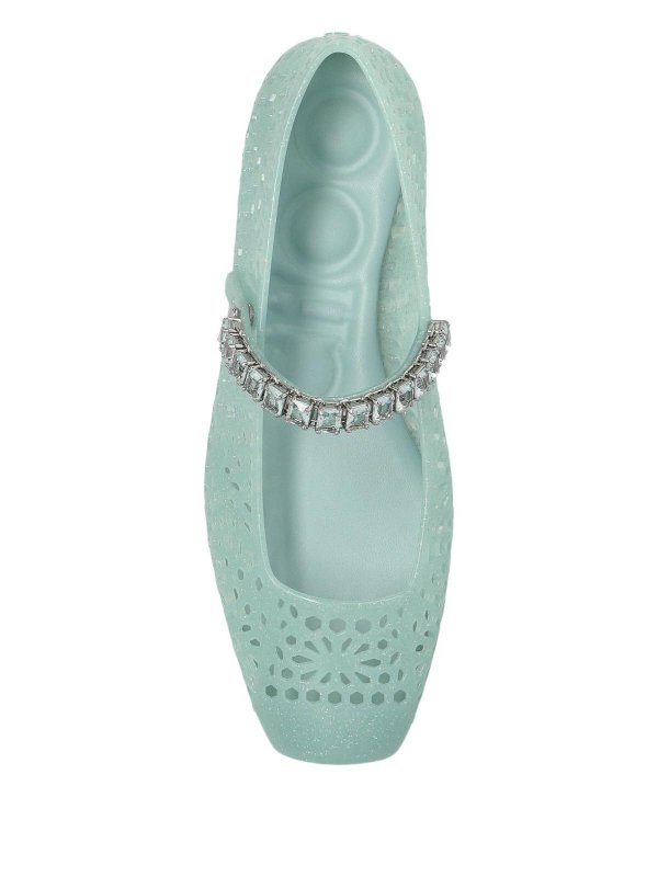 JIMMY CHOO: フラットシューズ online - フラットシューズ - 緑