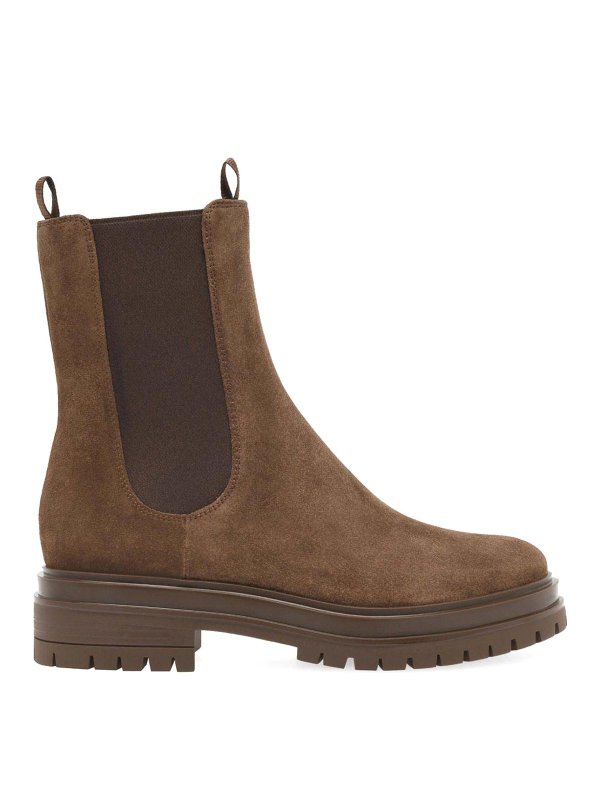 Gianvito Rossi: Botas - Botas - Marrón