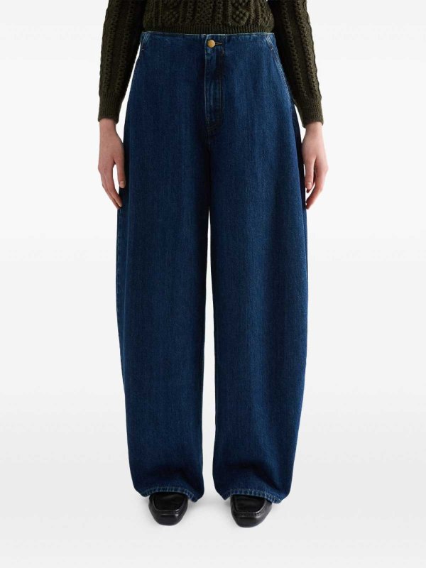 The Best Shops JIL SANDER: Jeans Rectos - Vaqueros Rectos - Azul