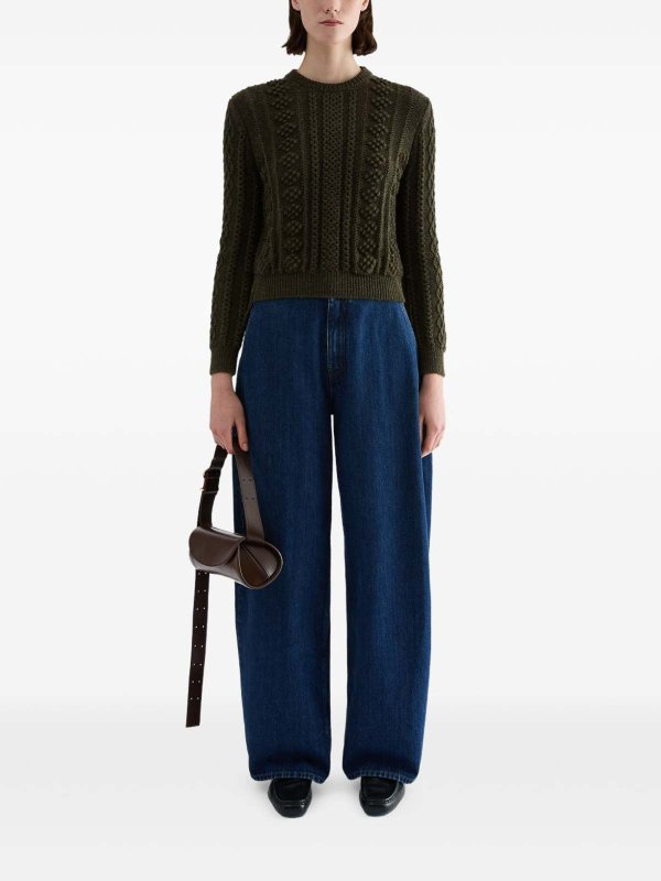 Vaqueros Rectos - Azul shop online: JIL SANDER
