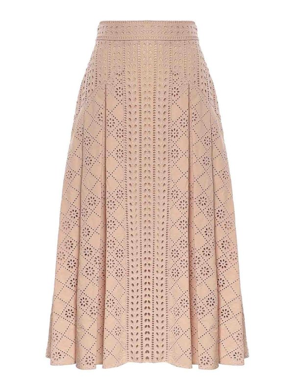 ALBERTA FERRETTI: Lange Röcke - Langer Rock - Nude