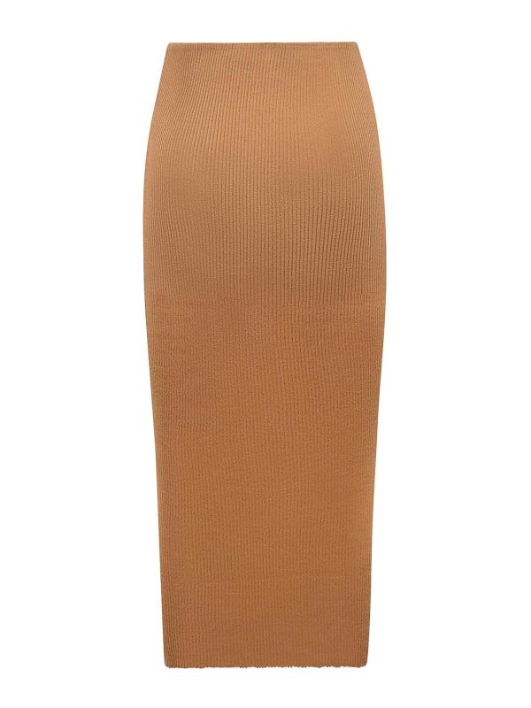 ALBERTA FERRETTI: Knielange und Midi Röcke online - Midirock - Beige