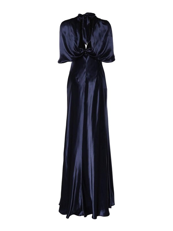 ALBERTA FERRETTI: Maxi robe online - Maxi Robe - Bleu