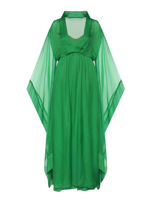 ALBERTA FERRETTI: Maxi robe - Maxi Robe - Vert