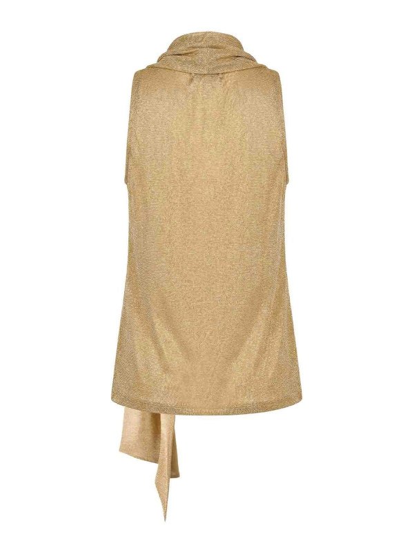 ALBERTA FERRETTI: Tops und Tank Tops online - Top - Gold