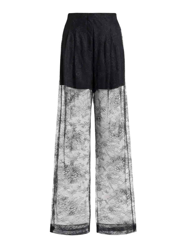ALBERTA FERRETTI: casual trousers - Lace Pants