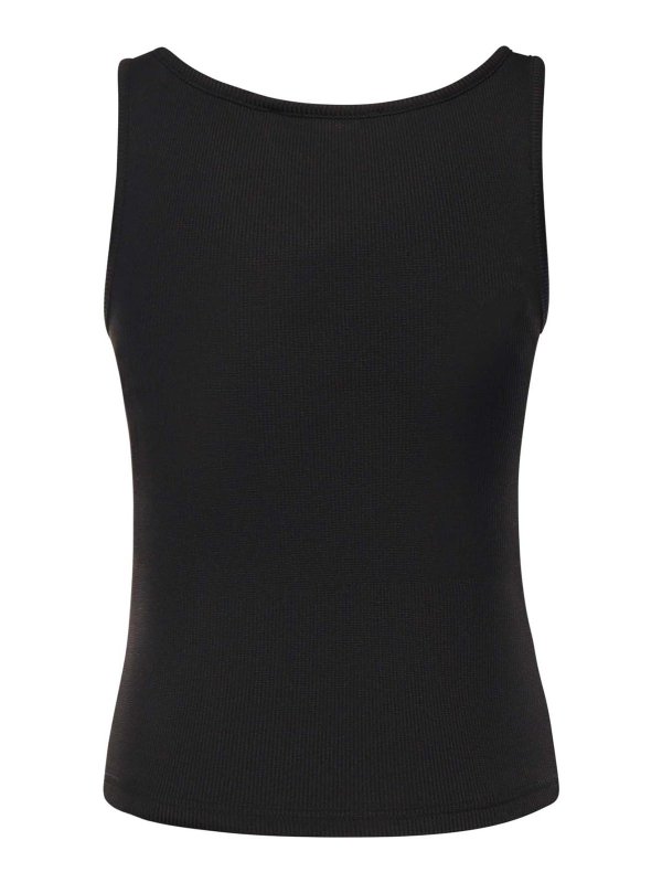 CHRISTOPHER ESBER: Tops y camisetas sin mangas online - Top - Negro