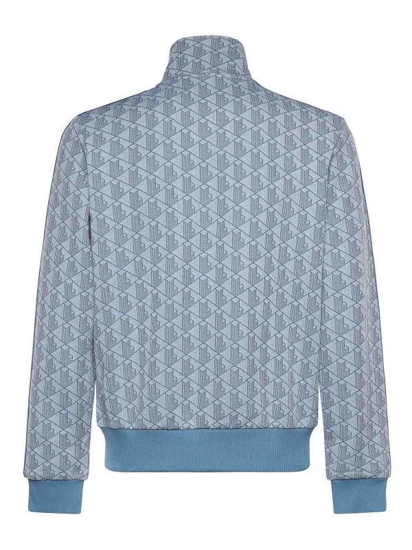 LACOSTE: Sweatshirts & Sweaters online - Monogrammed Jacquard Jacket