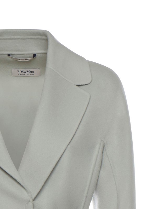 The Best Shops S MAX MARA: ショートコート - ショートコート - ライトグリーン
