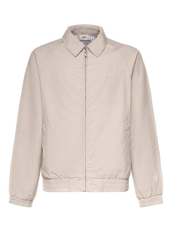 AUTRY: Casualjacken - Casualjacke - Hellgrau