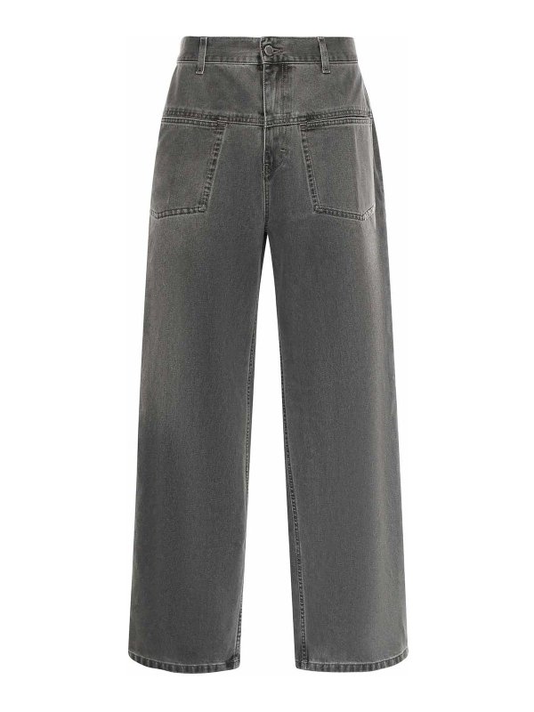 AXEL ARIGATO: Jeans Rectos - Vaqueros Rectos - Gris