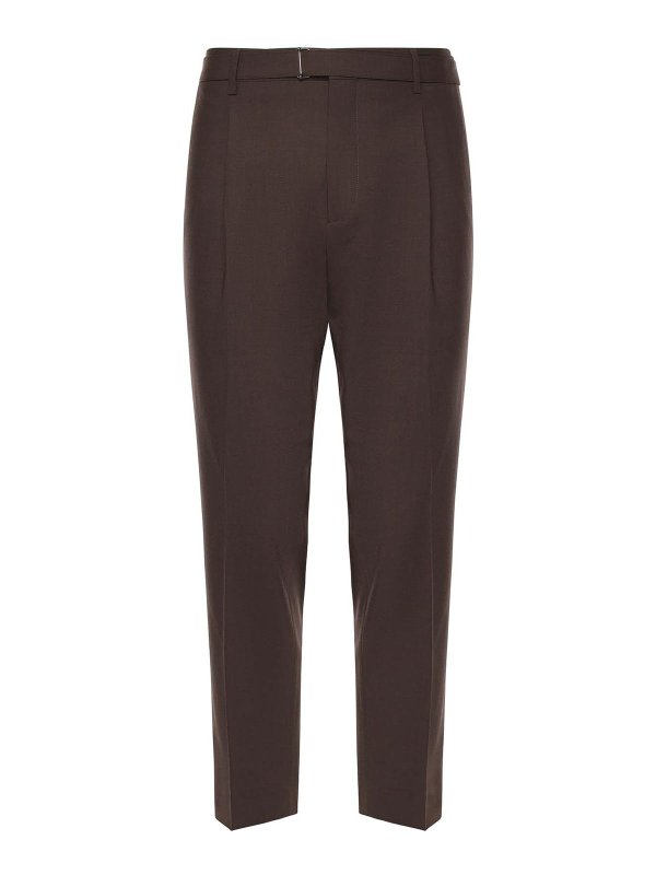 BEABLE: casual trousers - Andy Wool Blend Trousers