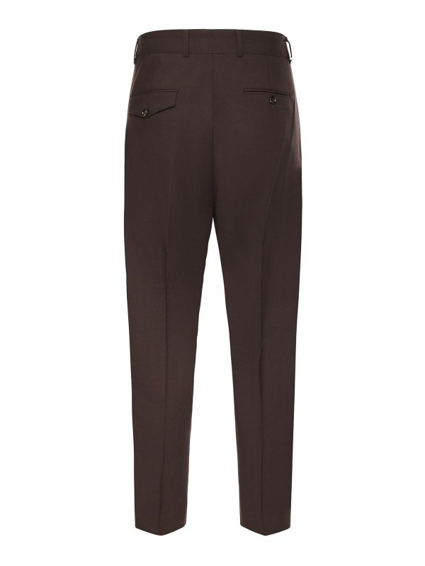 BEABLE: casual trousers online - Andy Wool Blend Trousers