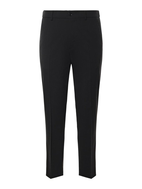 BEABLE: casual trousers - Kimm Wool Blend Trousers
