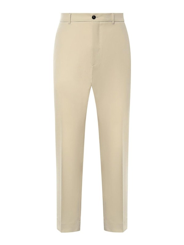 BEABLE: casual trousers - Kimm Wool Blend Pants