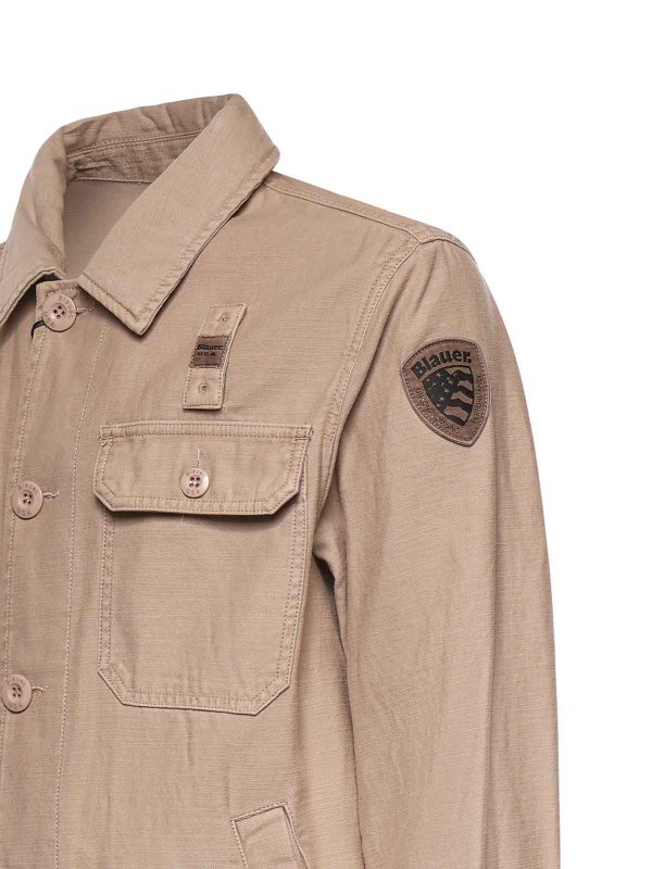 The Best Shops BLAUER: Chemises - Chemise - Beige