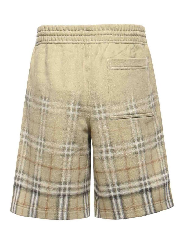 BURBERRY: トラウザーショーツ online - ショートパンツ - 緑