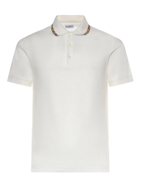 BURBERRY: Polos - Polo - Blanco