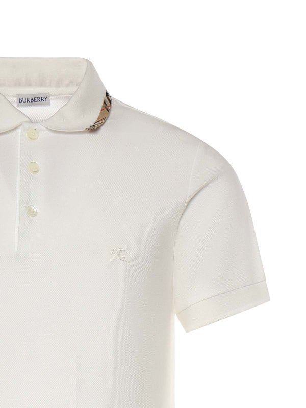 The Best Shops BURBERRY: Polos - Polo - Blanco