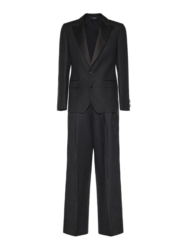 DOLCE & GABBANA: フォーマルスーツ - フォーマルスーツ - 黒