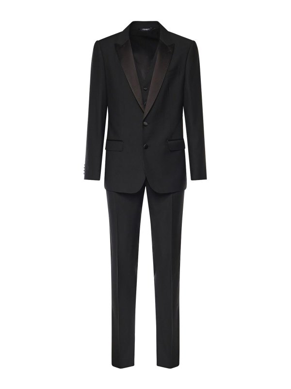 DOLCE & GABBANA: フォーマルスーツ - フォーマルスーツ - 黒