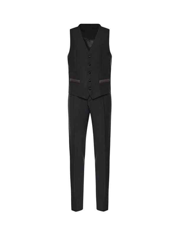 The Best Shops DOLCE & GABBANA: フォーマルスーツ - フォーマルスーツ - 黒