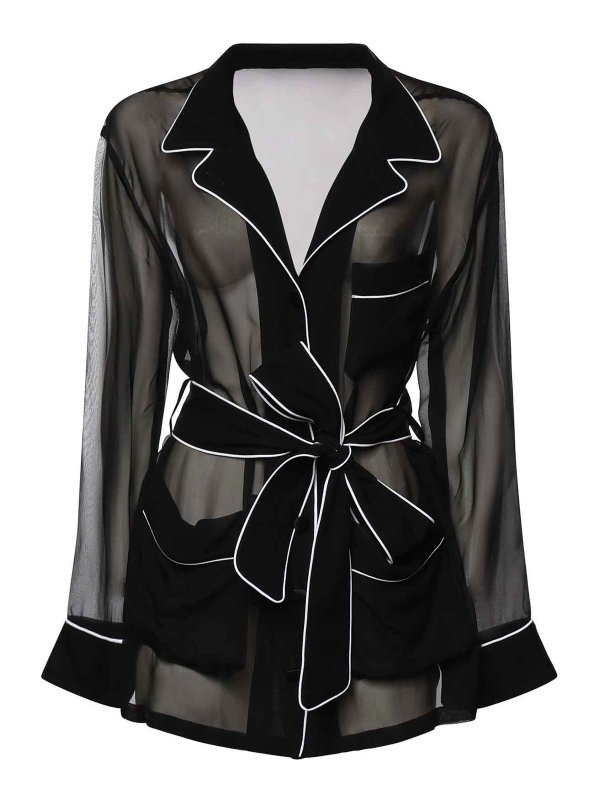 DOLCE & GABBANA: Hemden - Hemd - Schwarz