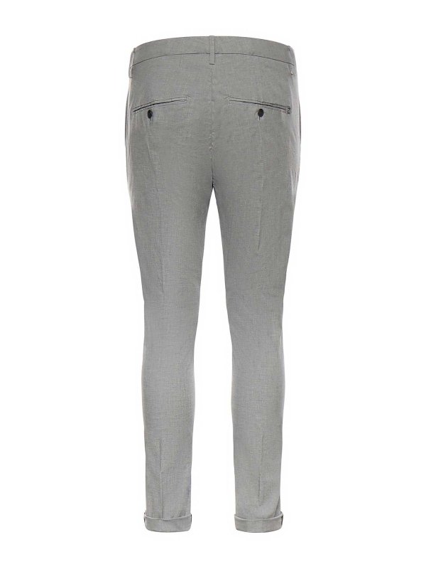 DONDUP: casual trousers online - Gaubert Stretch Cotton Pants
