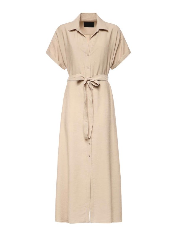 DONDUP: Maxikleider - Maxikleid - Beige