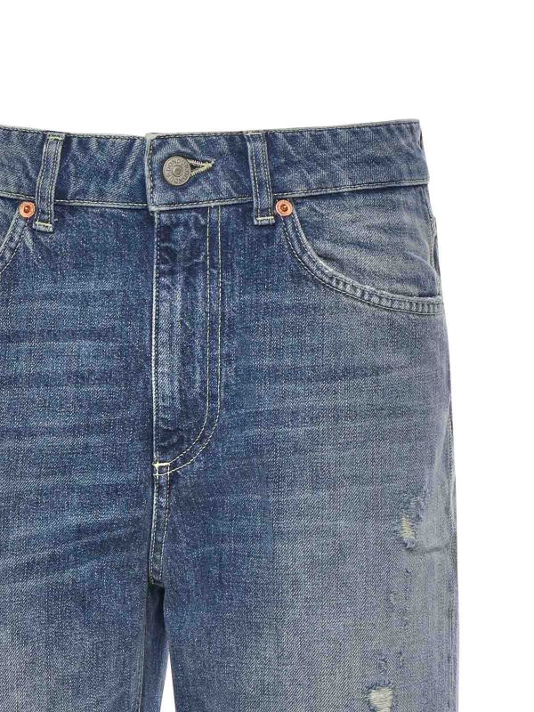 The Best Shops DONDUP: Jeans à jambe droite - Jean Droit - Bleu Clair